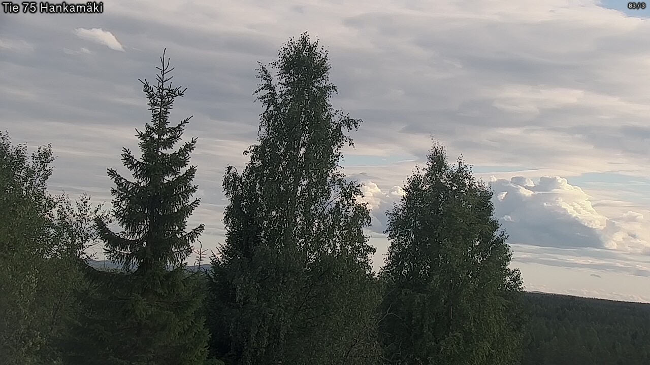Kelikamerat Kuva Tie 75 Rautavaara, Hankamäki, Rautavaara, Pohjois-Savo