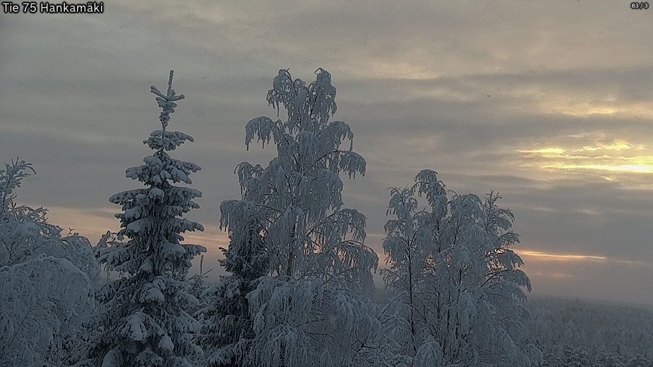 Kelikamerat Kuva Tie 75 Rautavaara, Hankamäki, Rautavaara, Pohjois-Savo