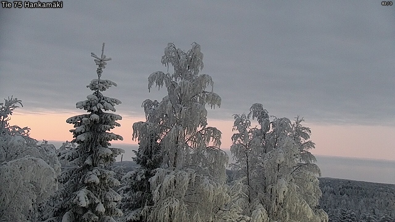 Kelikamerat Kuva Tie 75 Rautavaara, Hankamäki, Rautavaara, Pohjois-Savo