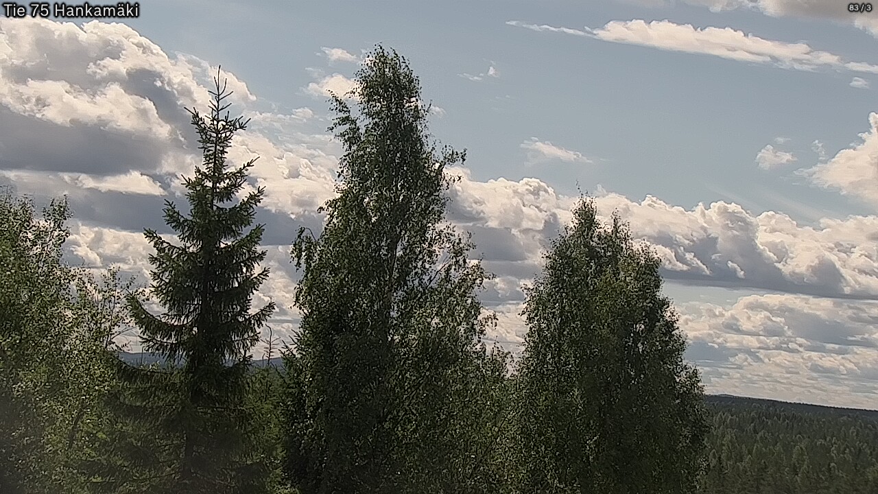 Kelikamerat Kuva Tie 75 Rautavaara, Hankamäki, Rautavaara, Pohjois-Savo