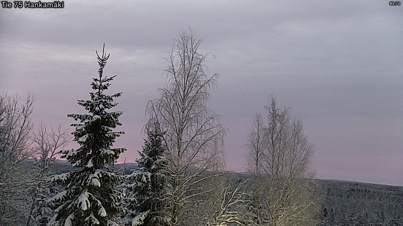 Kelikamerat Kuva Tie 75 Rautavaara, Hankamäki, Rautavaara, Pohjois-Savo