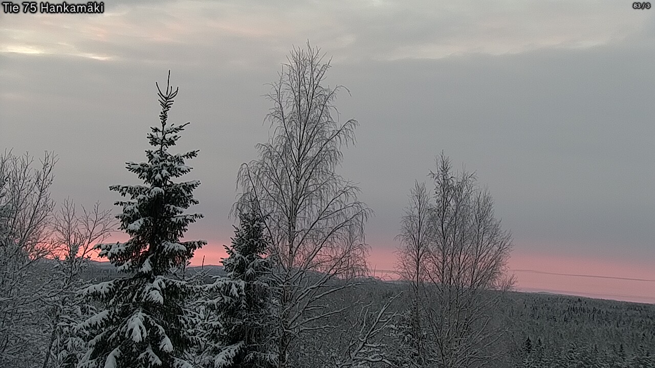 Kelikamerat Kuva Tie 75 Rautavaara, Hankamäki, Rautavaara, Pohjois-Savo