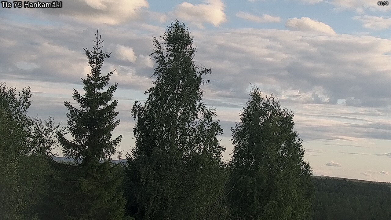 Kelikamerat Kuva Tie 75 Rautavaara, Hankamäki, Rautavaara, Pohjois-Savo