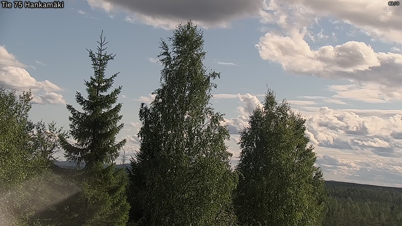 Kelikamerat Kuva Tie 75 Rautavaara, Hankamäki, Rautavaara, Pohjois-Savo