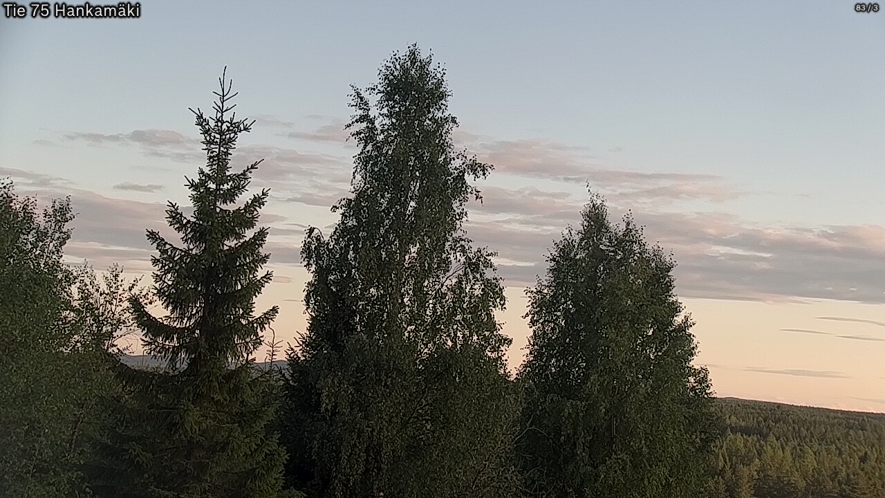 Kelikamerat Kuva Tie 75 Rautavaara, Hankamäki, Rautavaara, Pohjois-Savo
