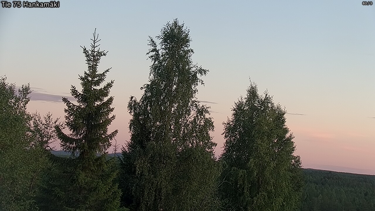 Kelikamerat Kuva Tie 75 Rautavaara, Hankamäki, Rautavaara, Pohjois-Savo