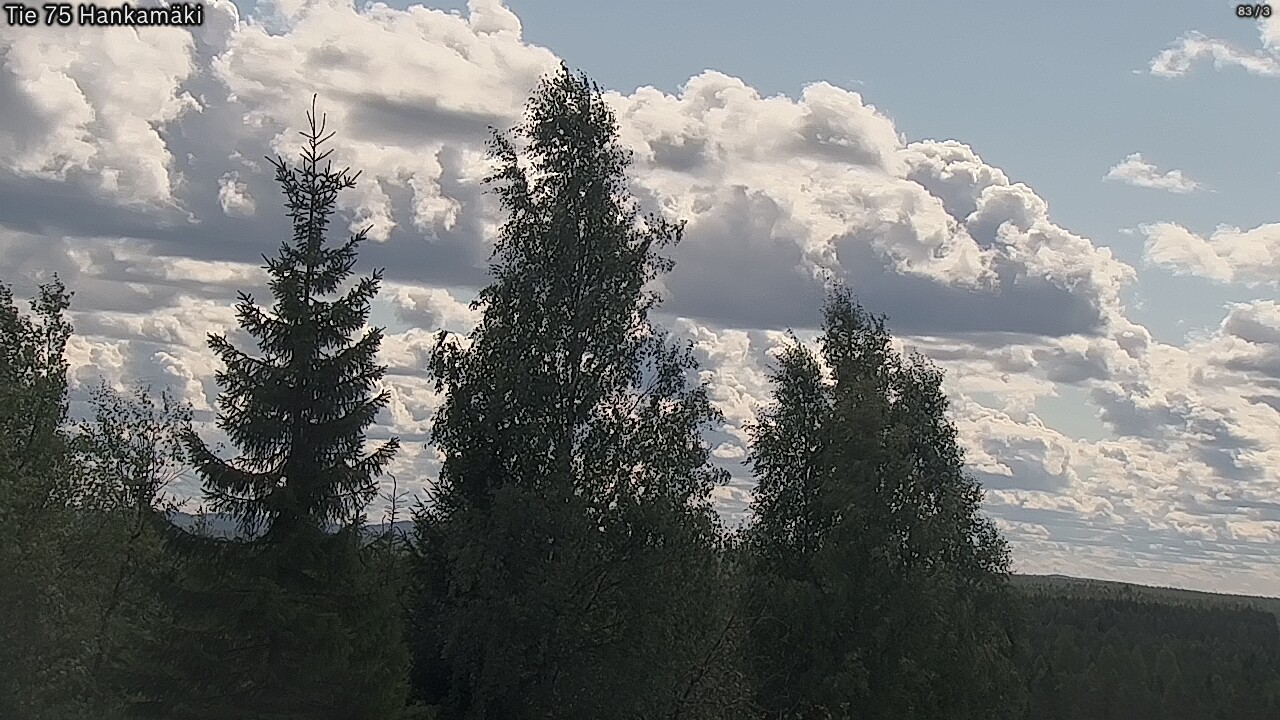 Kelikamerat Kuva Tie 75 Rautavaara, Hankamäki, Rautavaara, Pohjois-Savo