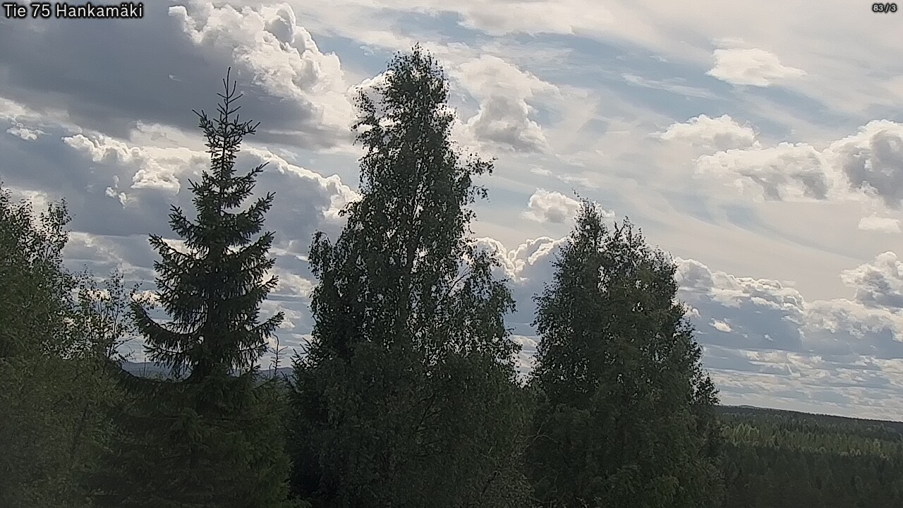 Kelikamerat Kuva Tie 75 Rautavaara, Hankamäki, Rautavaara, Pohjois-Savo