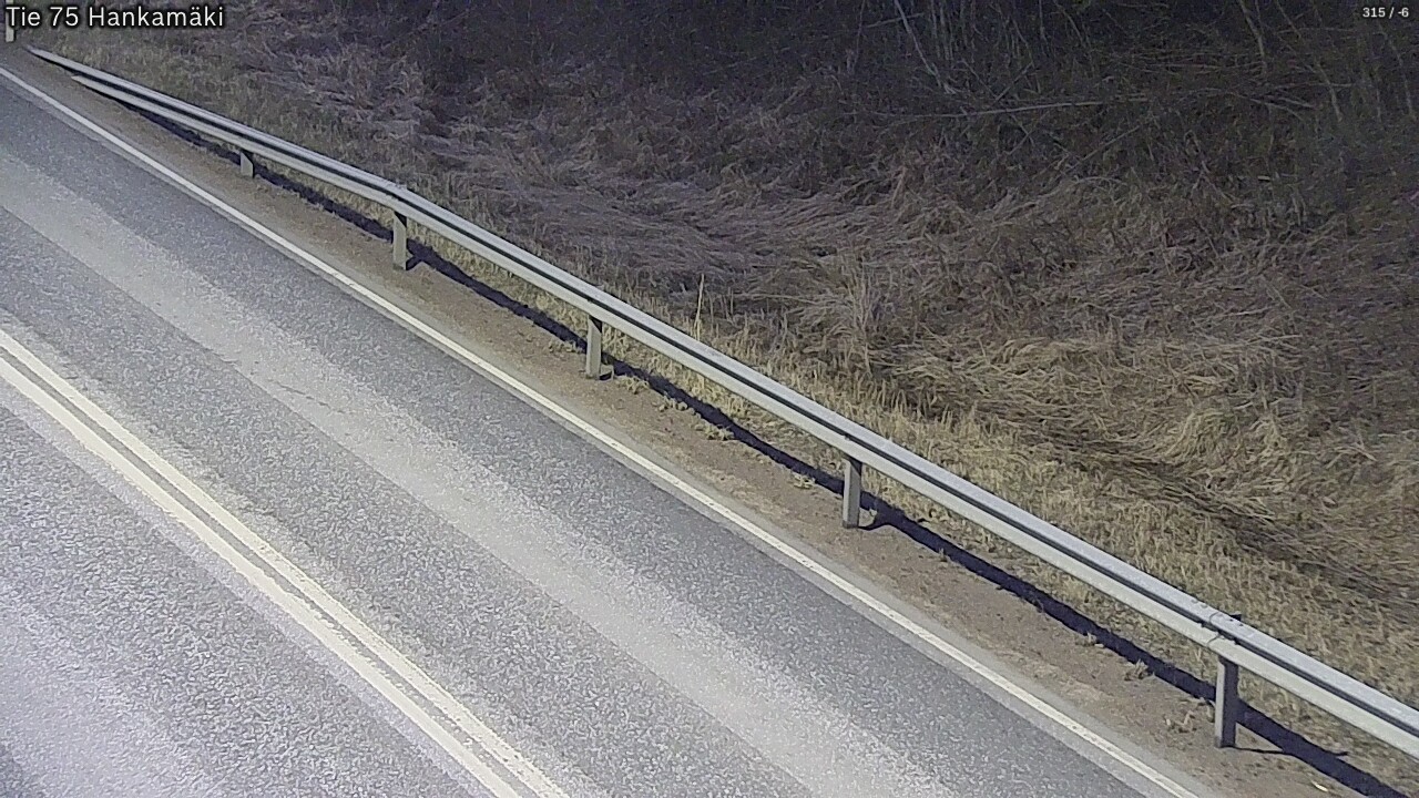 Weather Camera Image Väg 75 Rautavaara, Hankamäki, Rautavaara, Pohjois-Savo