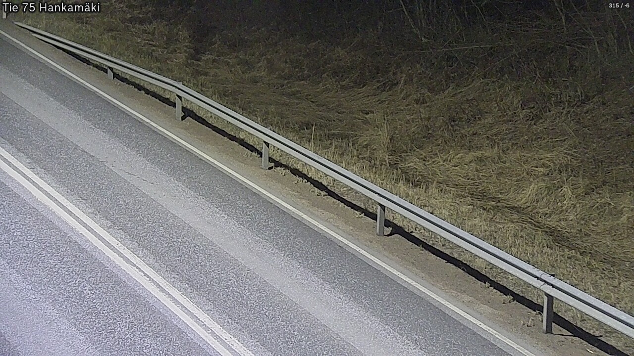 Weather Camera Image Väg 75 Rautavaara, Hankamäki, Rautavaara, Pohjois-Savo