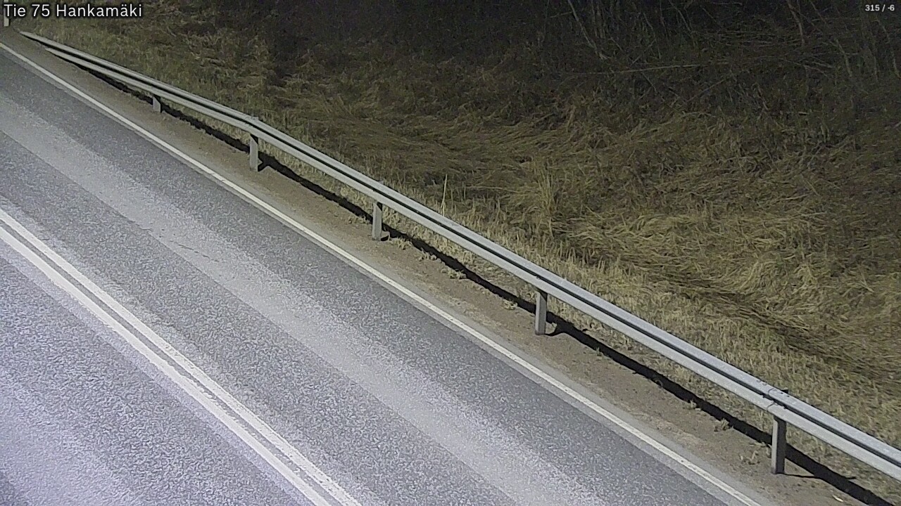 Weather Camera Image Väg 75 Rautavaara, Hankamäki, Rautavaara, Pohjois-Savo