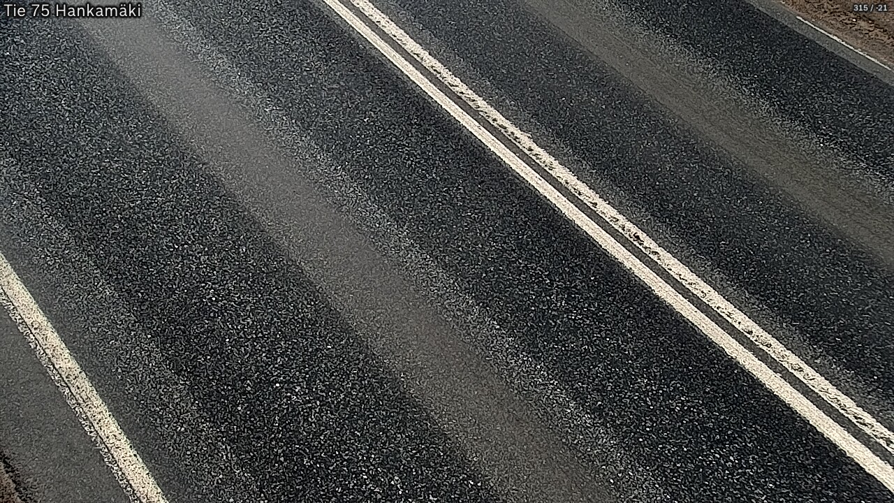 Weather Camera Image Väg 75 Rautavaara, Hankamäki, Rautavaara, Pohjois-Savo