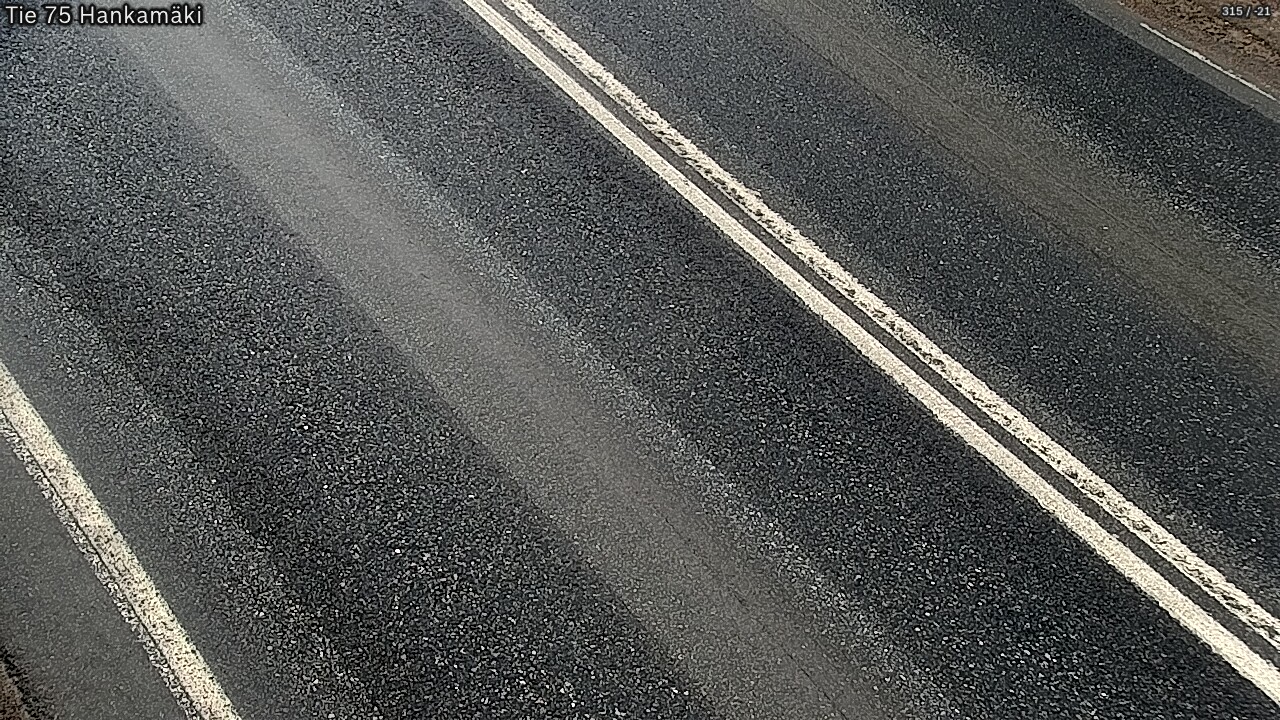 Weather Camera Image Väg 75 Rautavaara, Hankamäki, Rautavaara, Pohjois-Savo