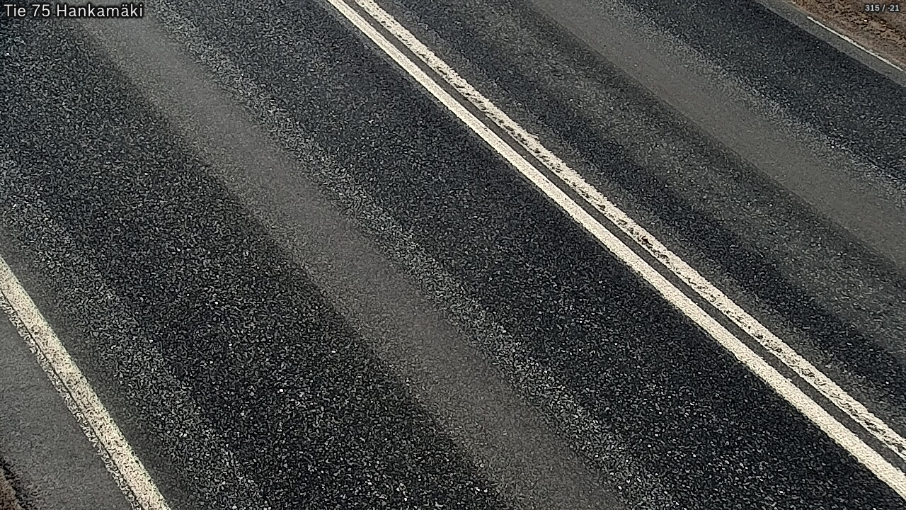 Weather Camera Image Väg 75 Rautavaara, Hankamäki, Rautavaara, Pohjois-Savo