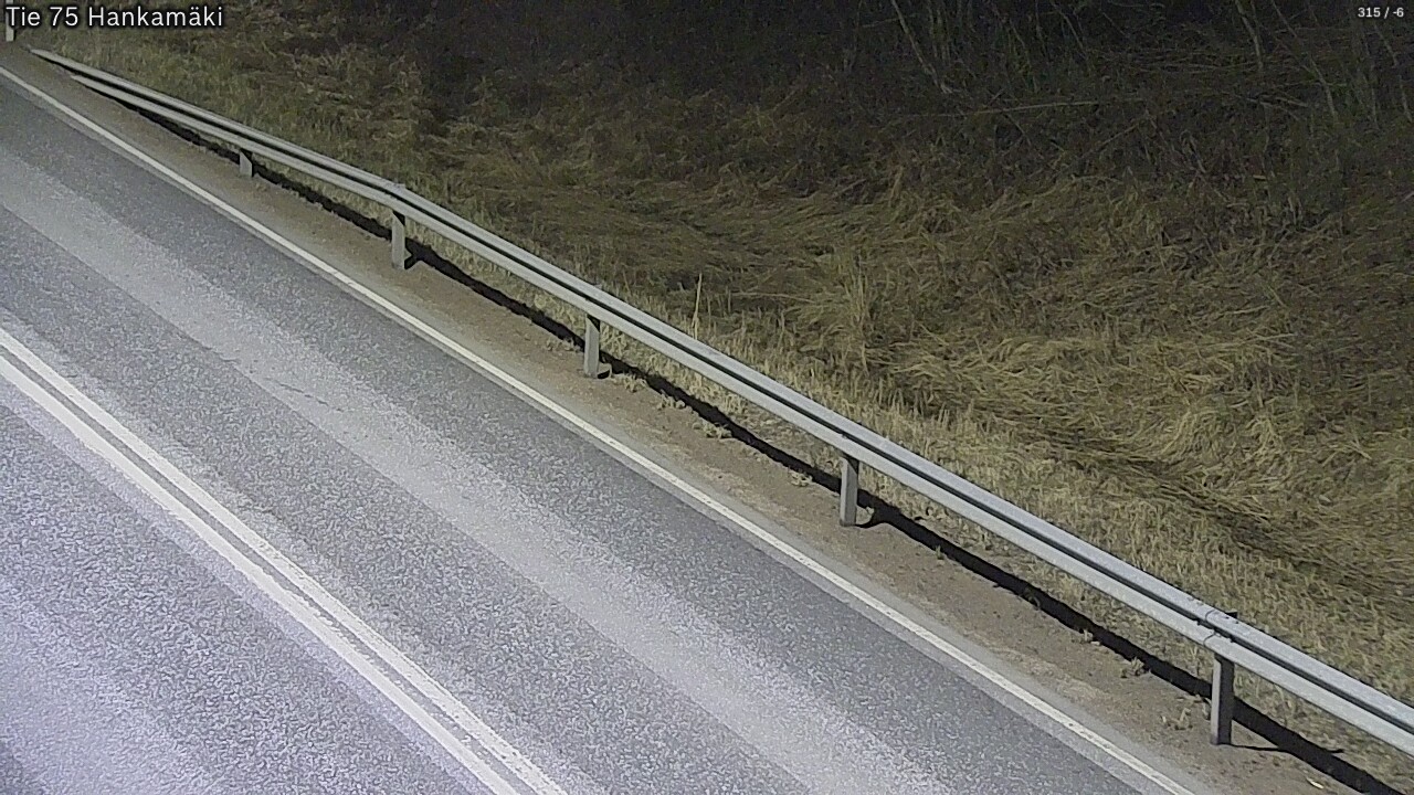Weather Camera Image Väg 75 Rautavaara, Hankamäki, Rautavaara, Pohjois-Savo