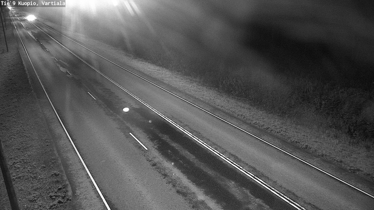 Weather Camera Image Road 9 Kuopio, Vartiala, Kuopio, Pohjois-Savo