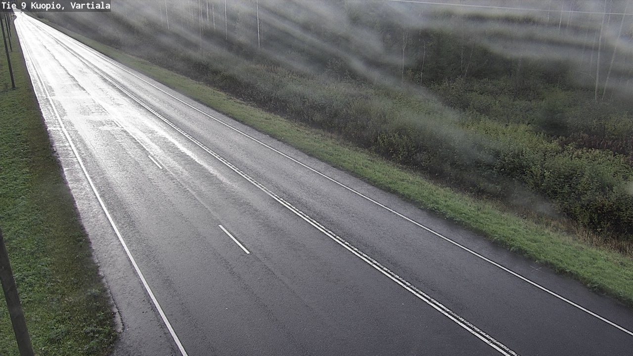 Weather Camera Image Road 9 Kuopio, Vartiala, Kuopio, Pohjois-Savo