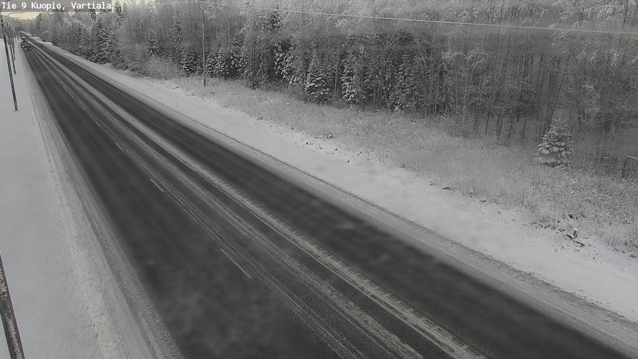 Kelikamerat Kuva Tie 9 Kuopio, Vartiala, Kuopio, Pohjois-Savo