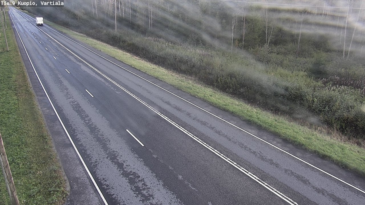 Weather Camera Image Road 9 Kuopio, Vartiala, Kuopio, Pohjois-Savo