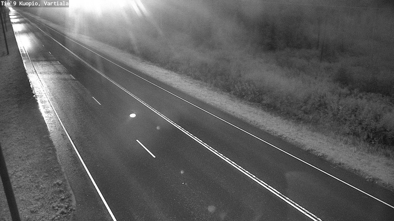Weather Camera Image Road 9 Kuopio, Vartiala, Kuopio, Pohjois-Savo