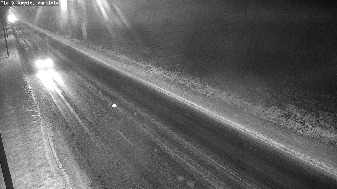 Weather Camera Image Road 9 Kuopio, Vartiala, Kuopio, Pohjois-Savo