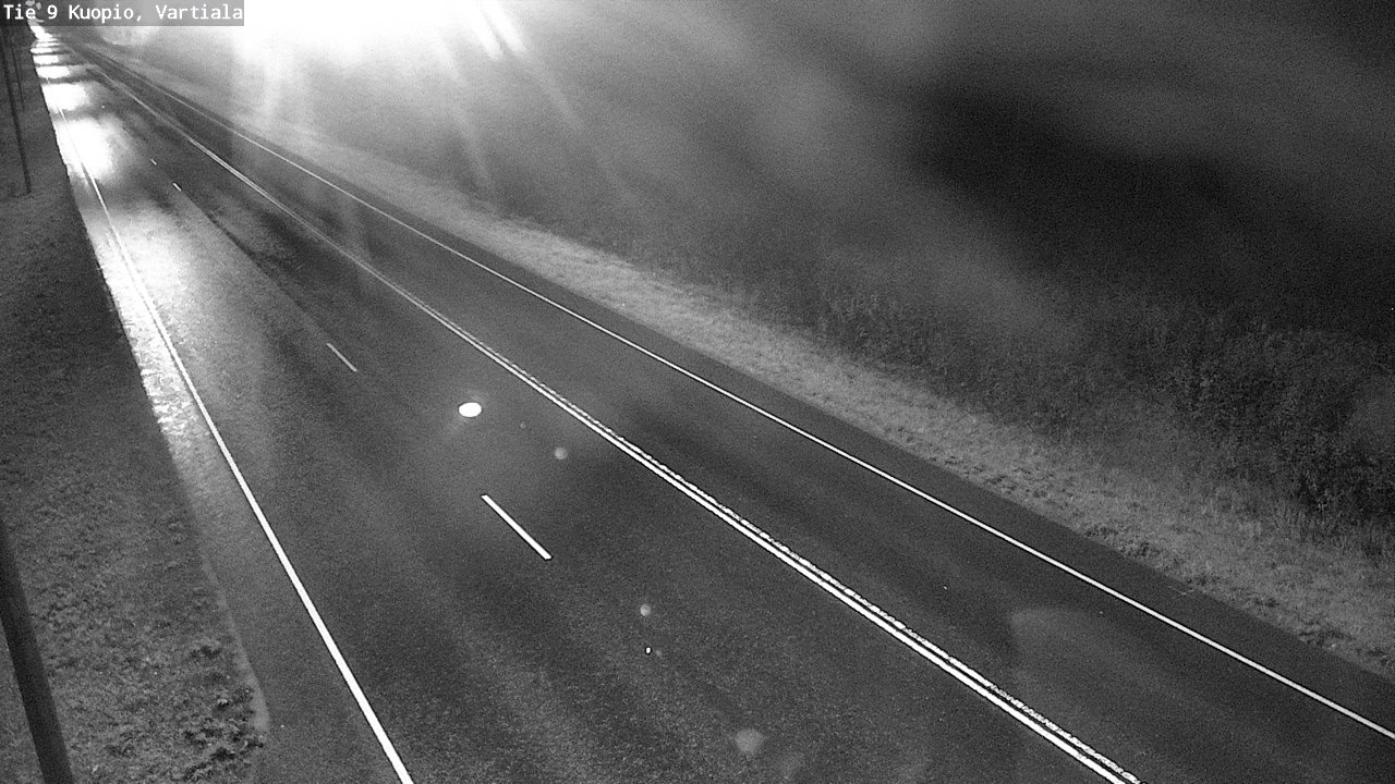 Weather Camera Image Road 9 Kuopio, Vartiala, Kuopio, Pohjois-Savo