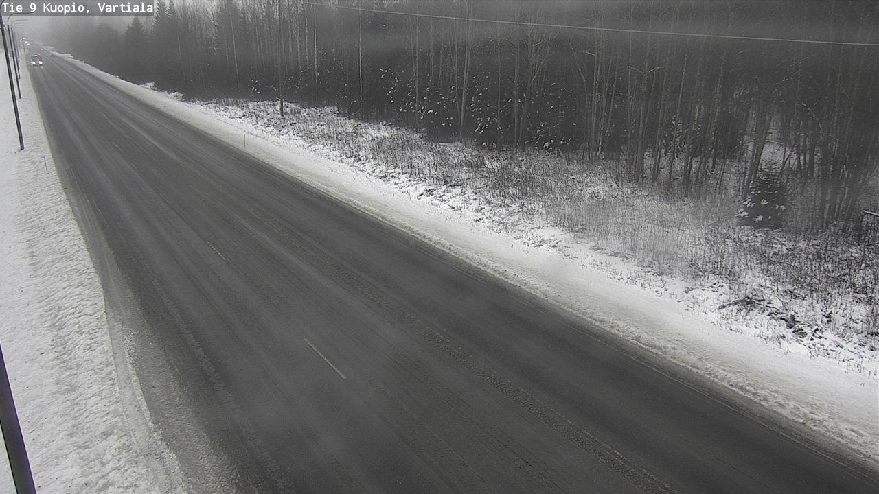 Weather Camera Image Road 9 Kuopio, Vartiala, Kuopio, Pohjois-Savo