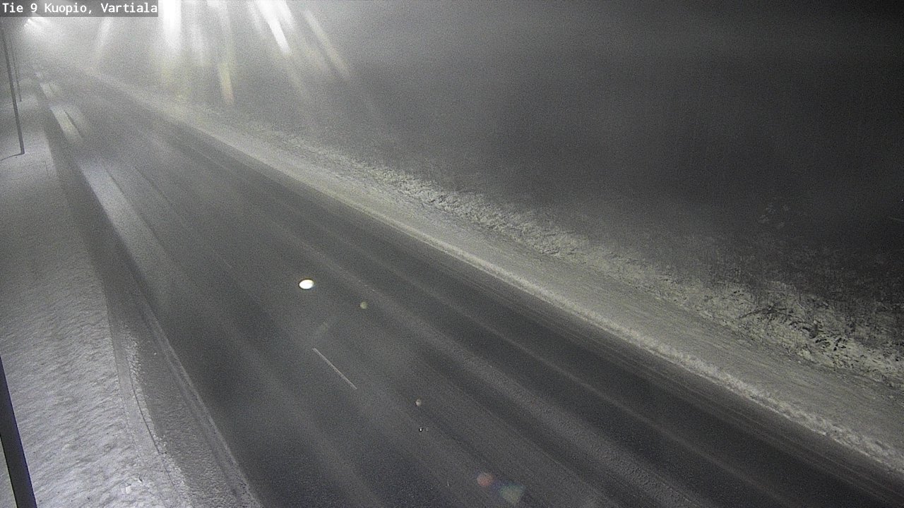 Weather Camera Image Road 9 Kuopio, Vartiala, Kuopio, Pohjois-Savo