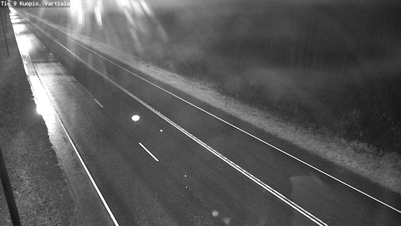 Weather Camera Image Road 9 Kuopio, Vartiala, Kuopio, Pohjois-Savo