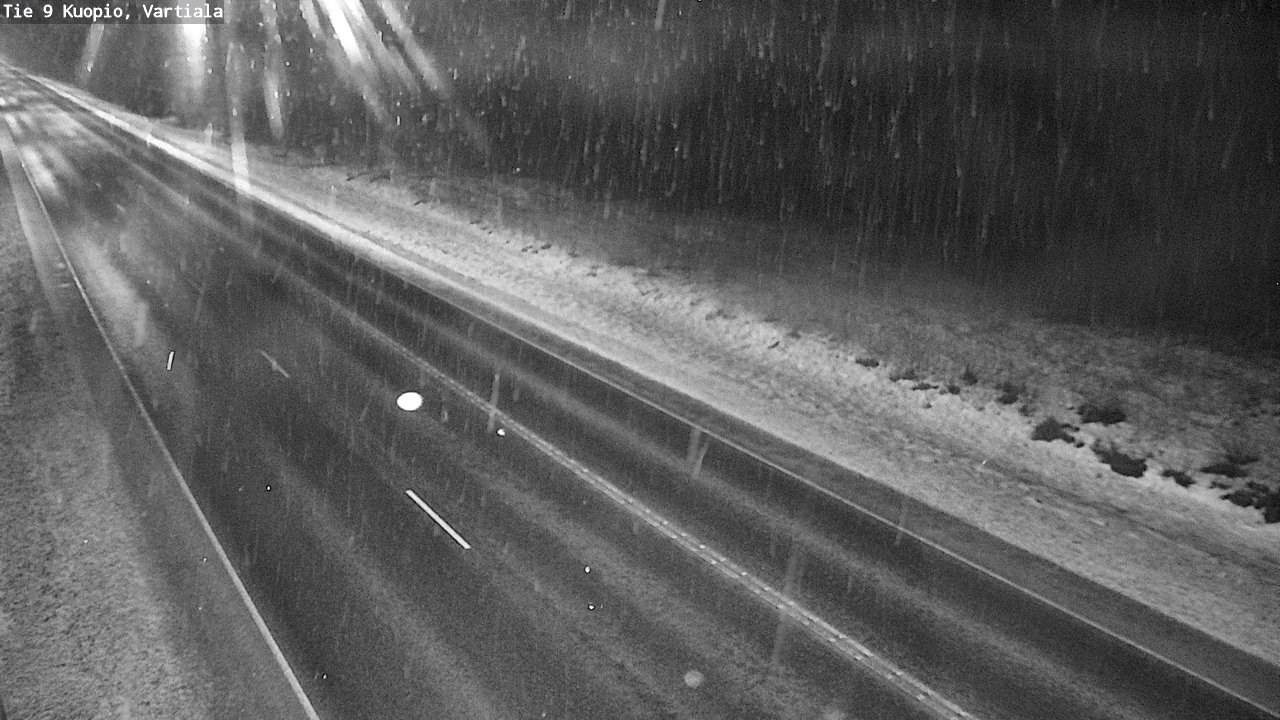 Kelikamerat Kuva Tie 9 Kuopio, Vartiala, Kuopio, Pohjois-Savo