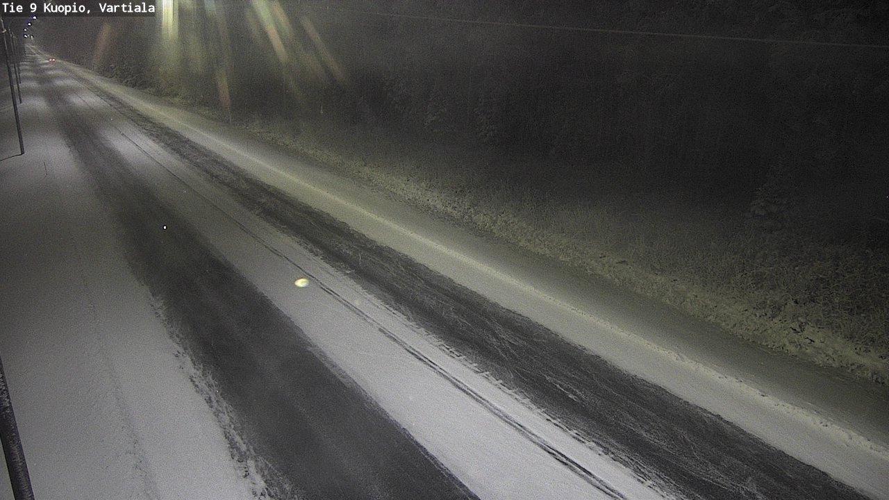 Kelikamerat Kuva Tie 9 Kuopio, Vartiala, Kuopio, Pohjois-Savo