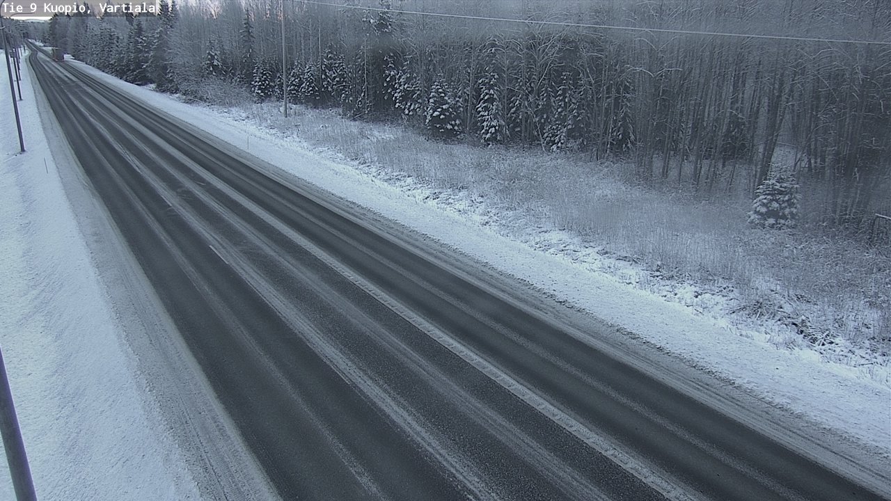 Kelikamerat Kuva Tie 9 Kuopio, Vartiala, Kuopio, Pohjois-Savo