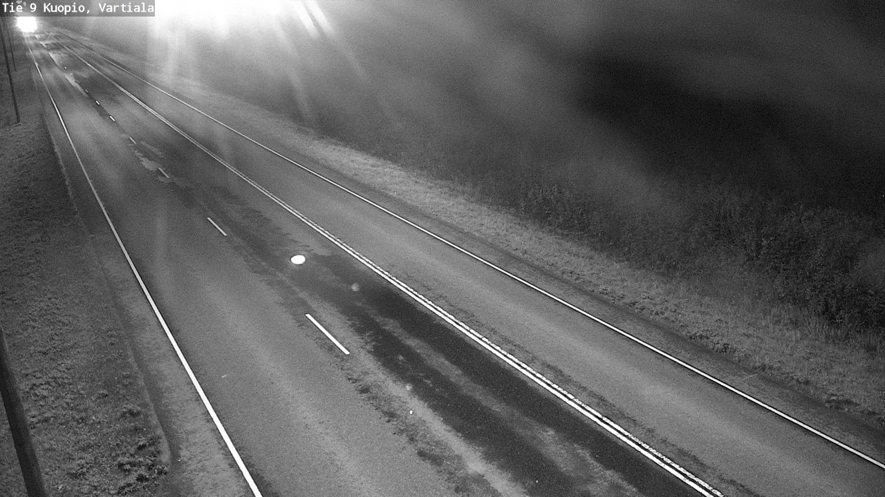 Weather Camera Image Road 9 Kuopio, Vartiala, Kuopio, Pohjois-Savo