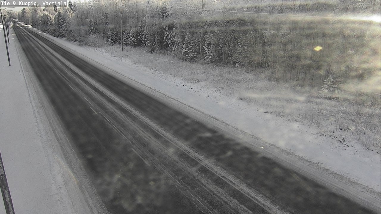 Kelikamerat Kuva Tie 9 Kuopio, Vartiala, Kuopio, Pohjois-Savo