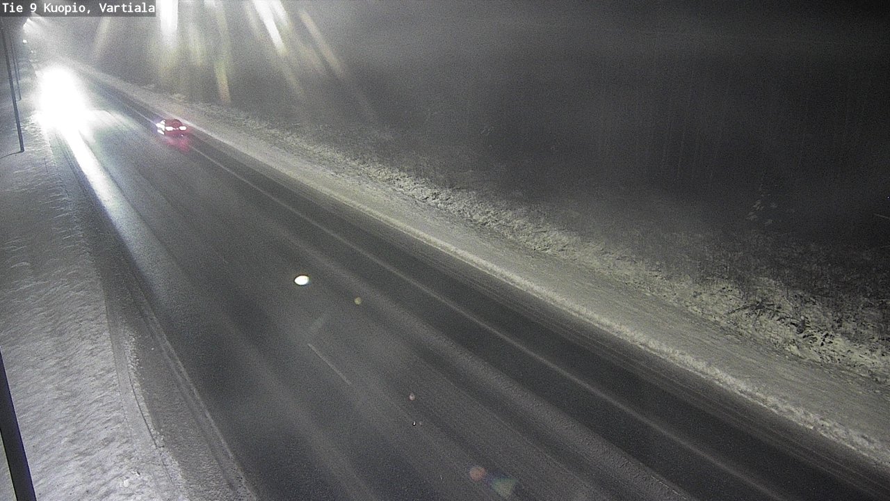 Weather Camera Image Road 9 Kuopio, Vartiala, Kuopio, Pohjois-Savo