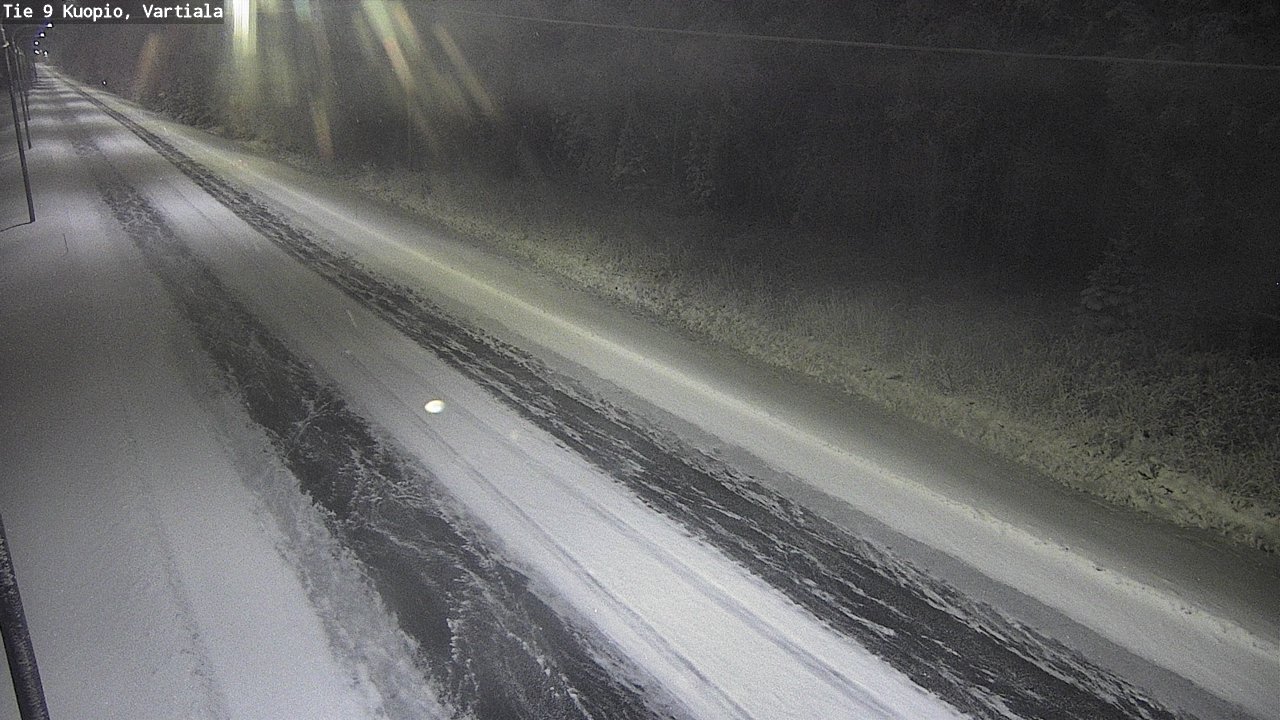 Kelikamerat Kuva Tie 9 Kuopio, Vartiala, Kuopio, Pohjois-Savo