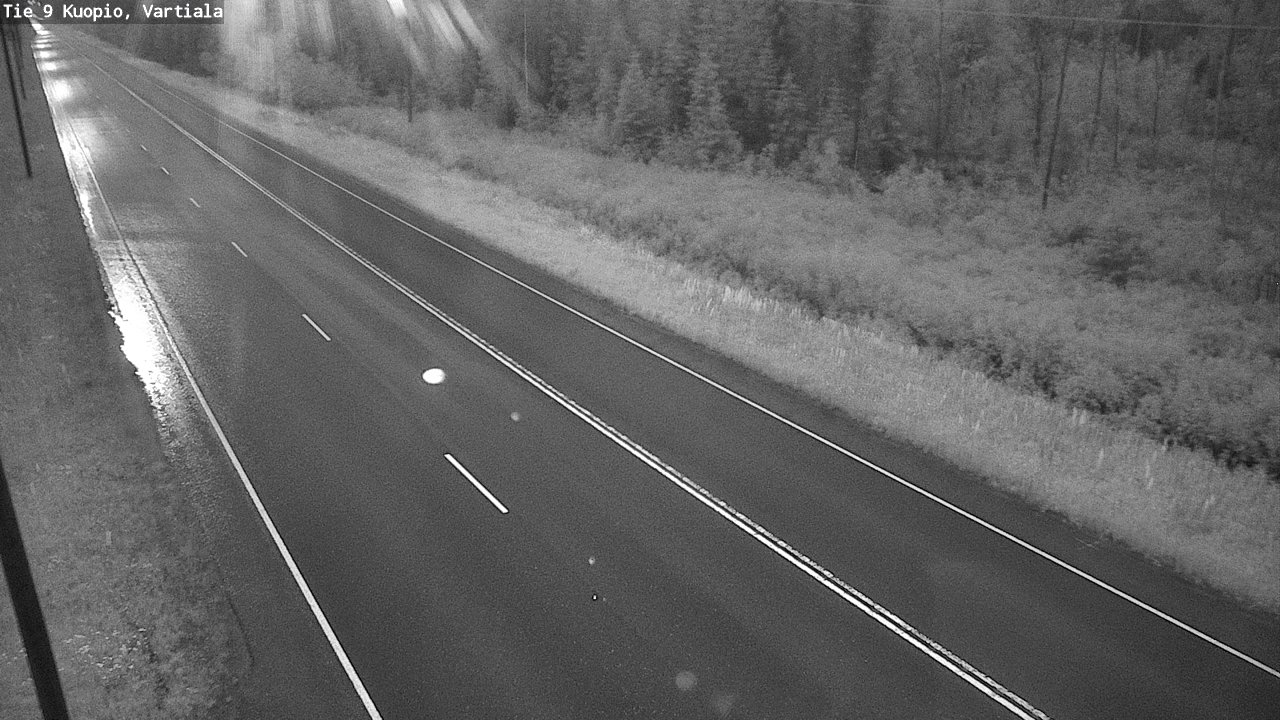 Weather Camera Image Road 9 Kuopio, Vartiala, Kuopio, Pohjois-Savo