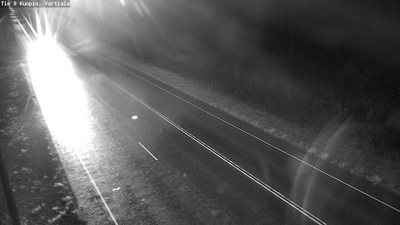 Weather Camera Image Road 9 Kuopio, Vartiala, Kuopio, Pohjois-Savo