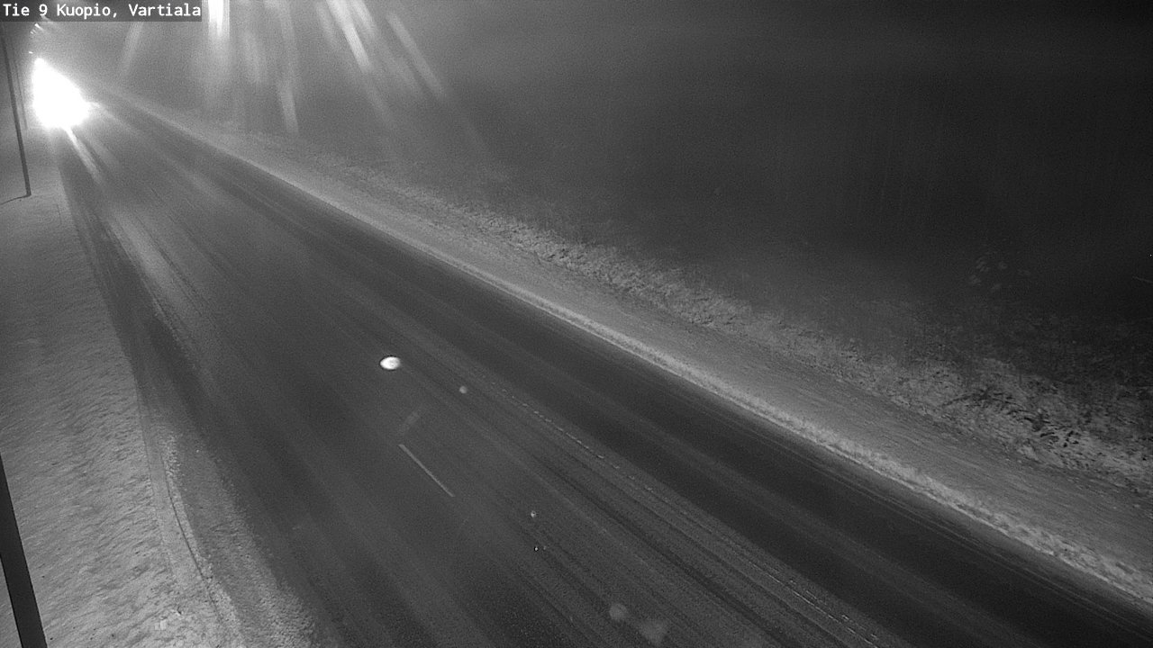 Weather Camera Image Road 9 Kuopio, Vartiala, Kuopio, Pohjois-Savo