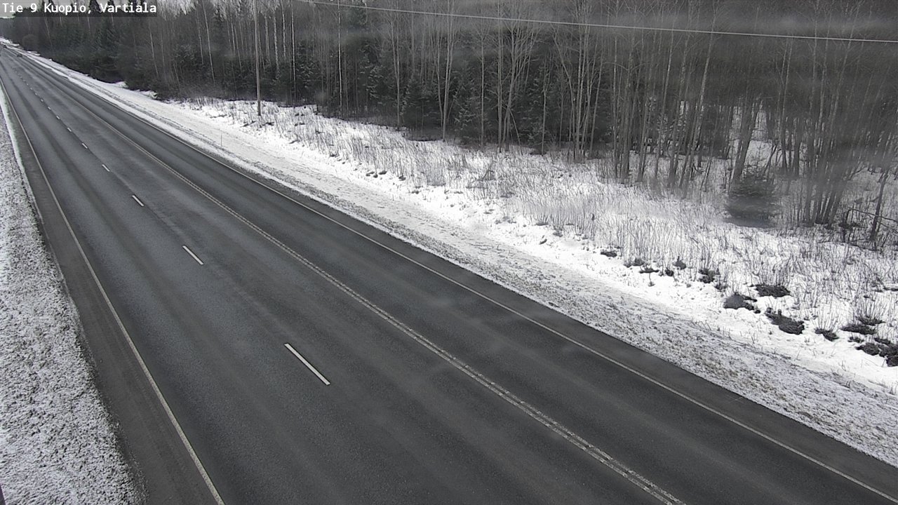 Kelikamerat Kuva Tie 9 Kuopio, Vartiala, Kuopio, Pohjois-Savo