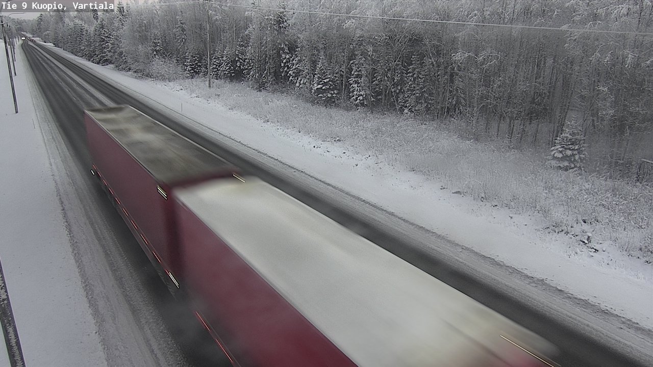 Kelikamerat Kuva Tie 9 Kuopio, Vartiala, Kuopio, Pohjois-Savo