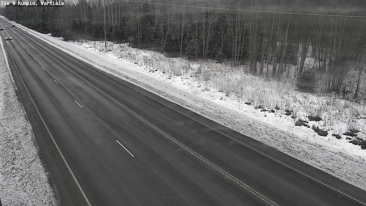Kelikamerat Kuva Tie 9 Kuopio, Vartiala, Kuopio, Pohjois-Savo