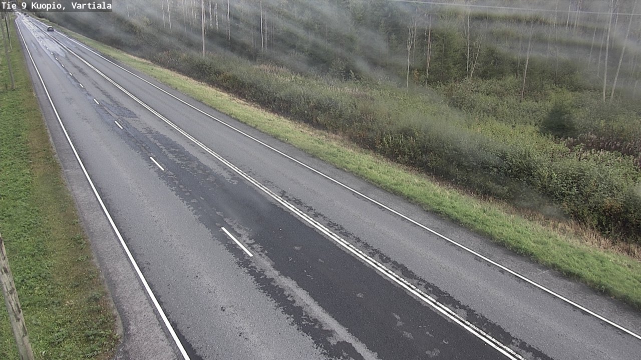 Weather Camera Image Road 9 Kuopio, Vartiala, Kuopio, Pohjois-Savo