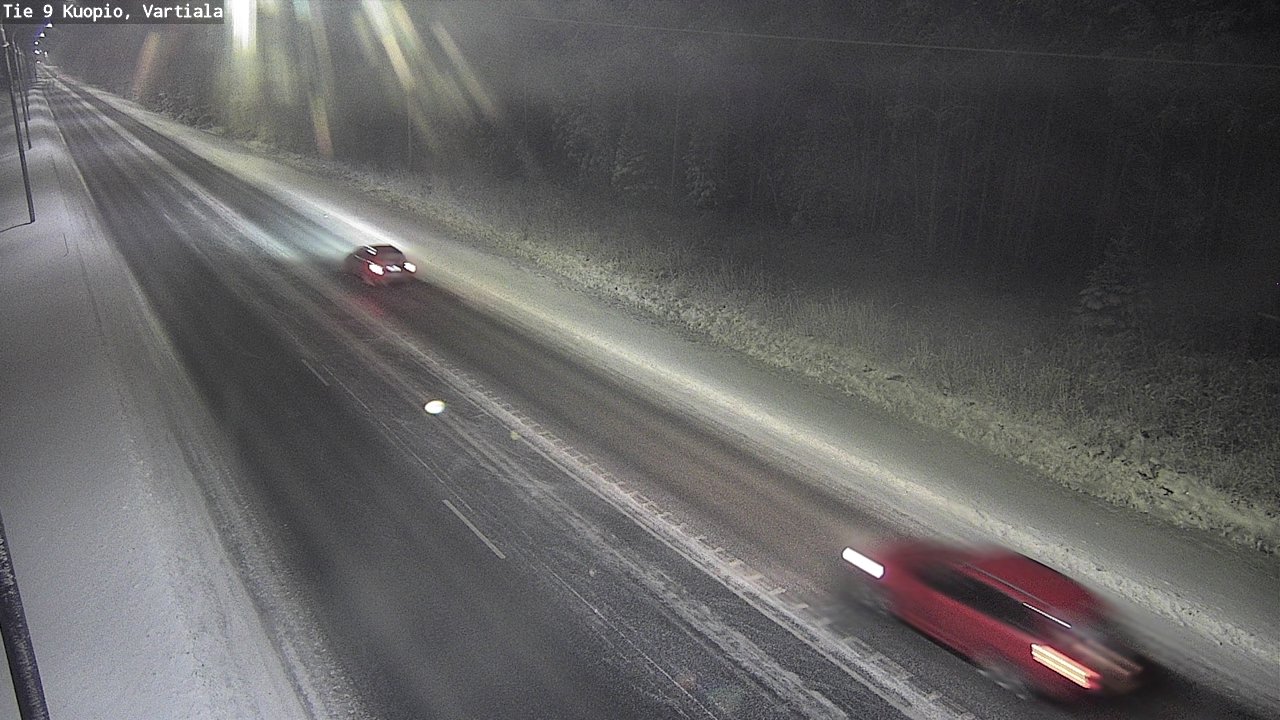 Kelikamerat Kuva Tie 9 Kuopio, Vartiala, Kuopio, Pohjois-Savo