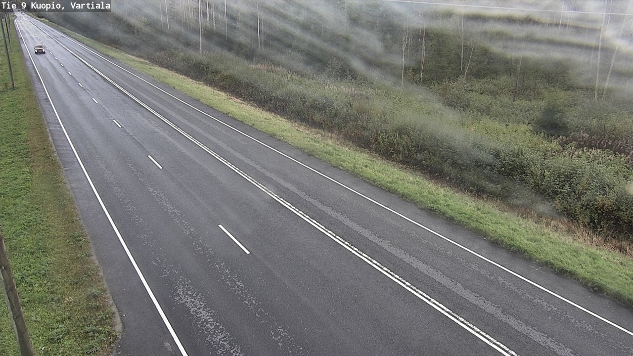 Weather Camera Image Road 9 Kuopio, Vartiala, Kuopio, Pohjois-Savo