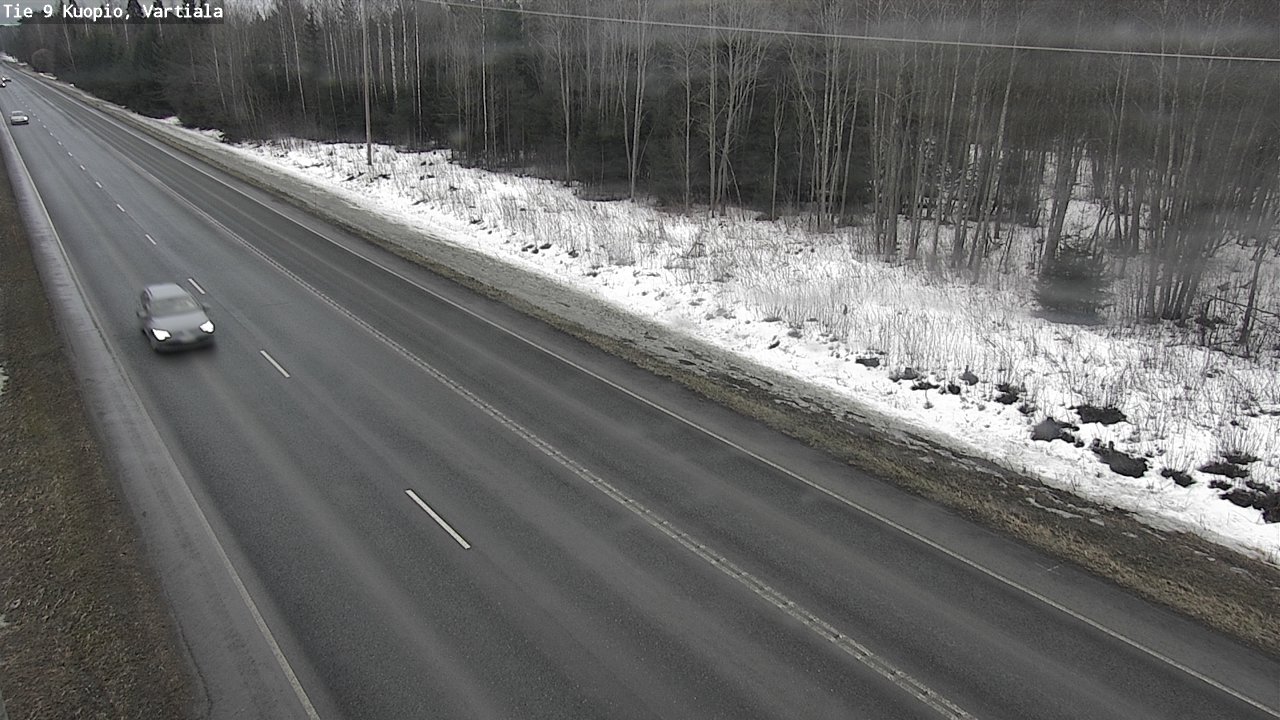 Weather Camera Image Road 9 Kuopio, Vartiala, Kuopio, Pohjois-Savo