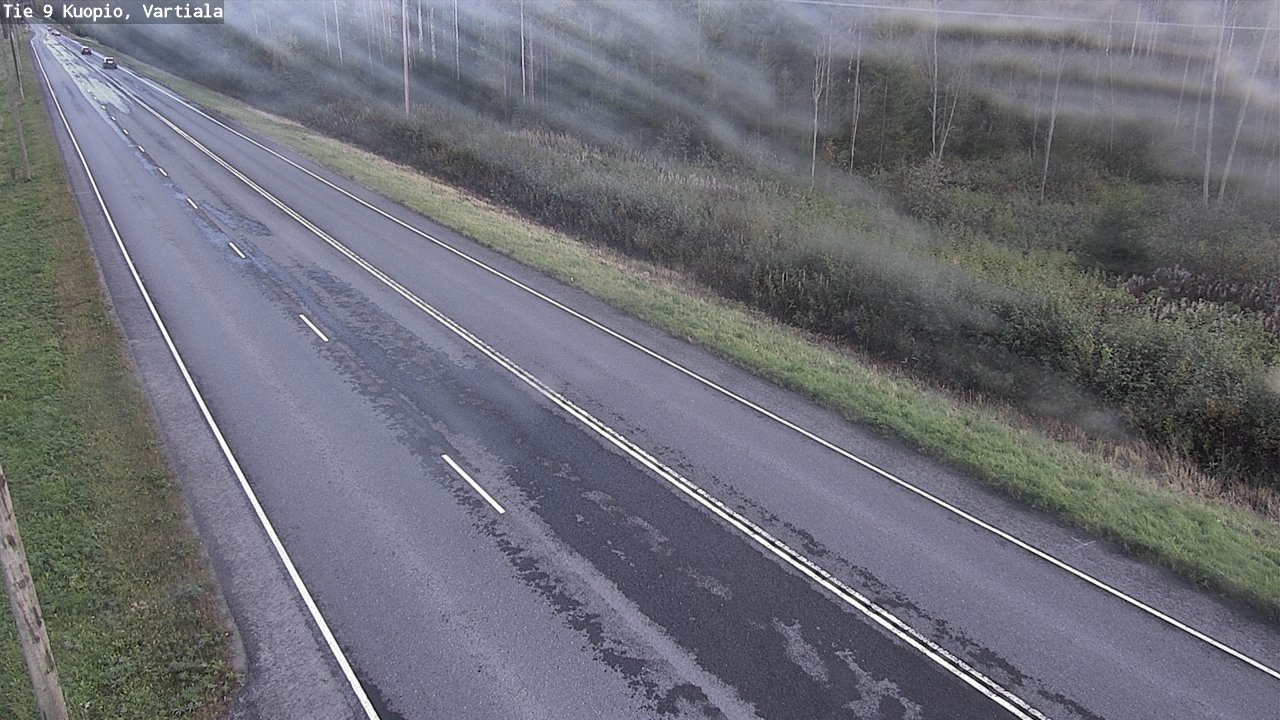Weather Camera Image Road 9 Kuopio, Vartiala, Kuopio, Pohjois-Savo