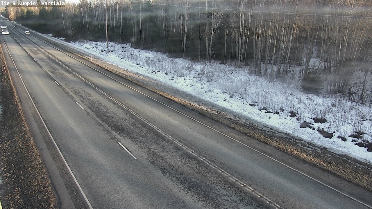 Kelikamerat Kuva Tie 9 Kuopio, Vartiala, Kuopio, Pohjois-Savo