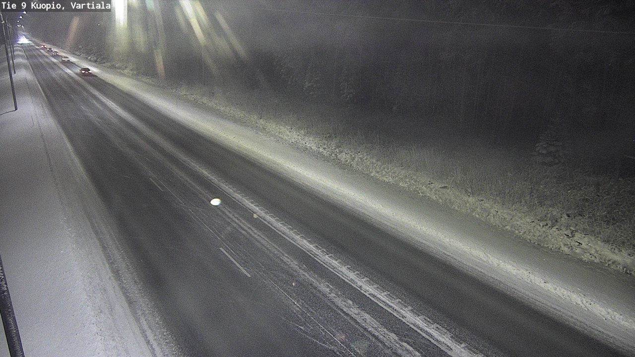 Kelikamerat Kuva Tie 9 Kuopio, Vartiala, Kuopio, Pohjois-Savo