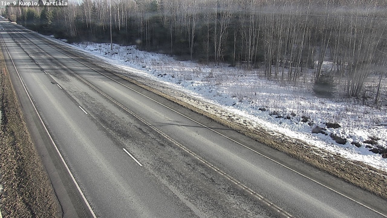 Kelikamerat Kuva Tie 9 Kuopio, Vartiala, Kuopio, Pohjois-Savo